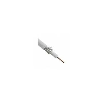 Кабель SAT 703 B, Cu/Al/Cu, (75%), 75 Ом., белый REXANT