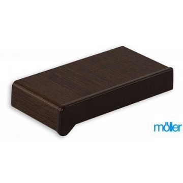 Подоконник пластиковый Moeller Венге матовый 600 мм