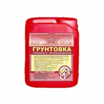 Грунтовка Русеан 10 л глубокого проникновения