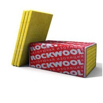 Утеплитель жесткий Роквул / Rockwool Фасад Баттс ЭКСТРА 1000х600х50мм (2.4м2) уп/4плит 145 кг/м