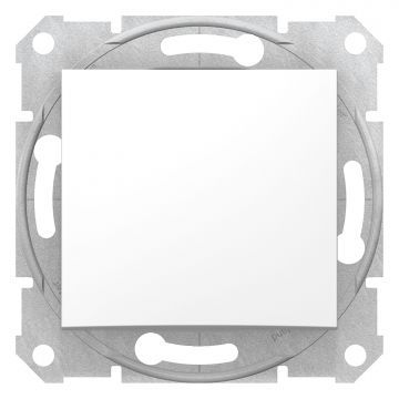 Выключатель встраиваемый одноклавишный Schneider Electric Sedna SDN0100121 (белый)