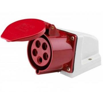 Розетка 5-ти контактная, 32А/380В