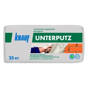 Штукатурка цементная Кнауф Унтерпутц фасадная (Knauf Unterputz) 25кг