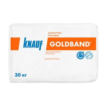 Штукатурка гипсовая Кнауф / Knauf Гольдбанд 30 кг