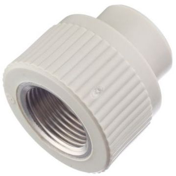 Муфта полипропиленовая комбинированная FV Plast, диаметр 20х3/4" (внутренняя резьба)