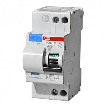 Автомат дифференциальный ABB DSH941R C40 30мА, номинальный ток 40А