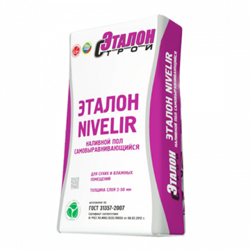Наливной пол самовыравнивающийся Эталон Nivelir, 20 кг