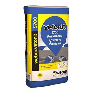 Ровнитель для пола Weber.Vetonit 5700, 25 кг