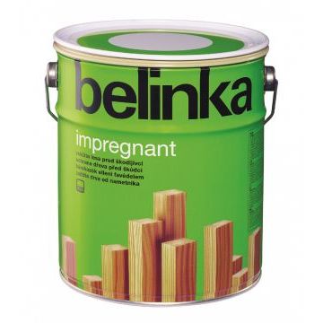 Грунт-антисептик по дереву Belinka Impregnant (прозрачный), 10 л