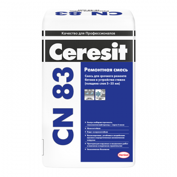 Ремонтная смесь Церезит / Ceresit CN 83, 25 кг