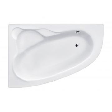 Ванна акриловая ассиметричная Koller Pool Nadine 150х100L, левая