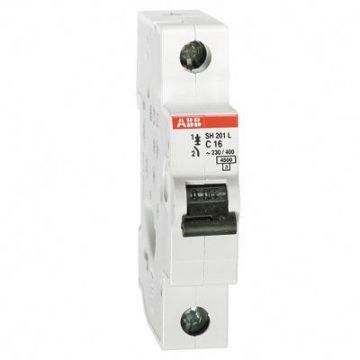 Автоматический выключатель ABB SH201L 1P 40А (C) 4,5kA 2CDS241001R0404