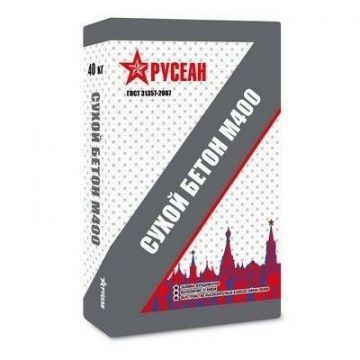 Сухой Бетон М-400 Русеан 40кг