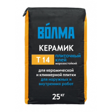 Сухая клеевая смесь на основе портландцемента «ВОЛМА-Керамик» 25кг